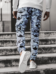 Moške hlače jogger modre OZONEE A/404