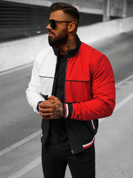 Moška prehodna jakna črna OZONEE JS/84M3003/392