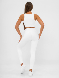 Ženske pajkice bele OZONEE JS/17K585/1