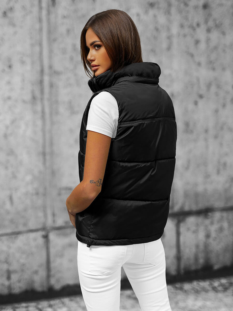 Ženski brezrokavnik črna OZONEE O/L951