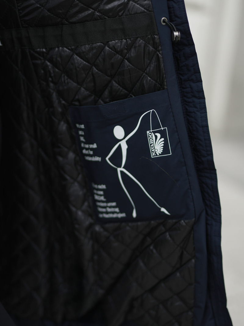 Ženska jakna mornarsko modra OZONEE O/W377