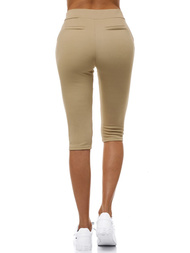 Ženske kratke pajkice bež OZONEE JS/1027/B8