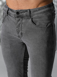 Moške kavbojke grafitne OZONEE NB/MP0192GSZ