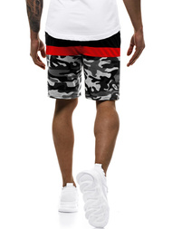 Moške kratke hlače sive OZONEE JS/KK300157