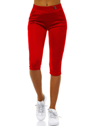 Ženske kratke pajkice rdeče OZONEE JS/1027/A5