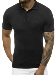 Moška polo majica črna OZONEE L/2495