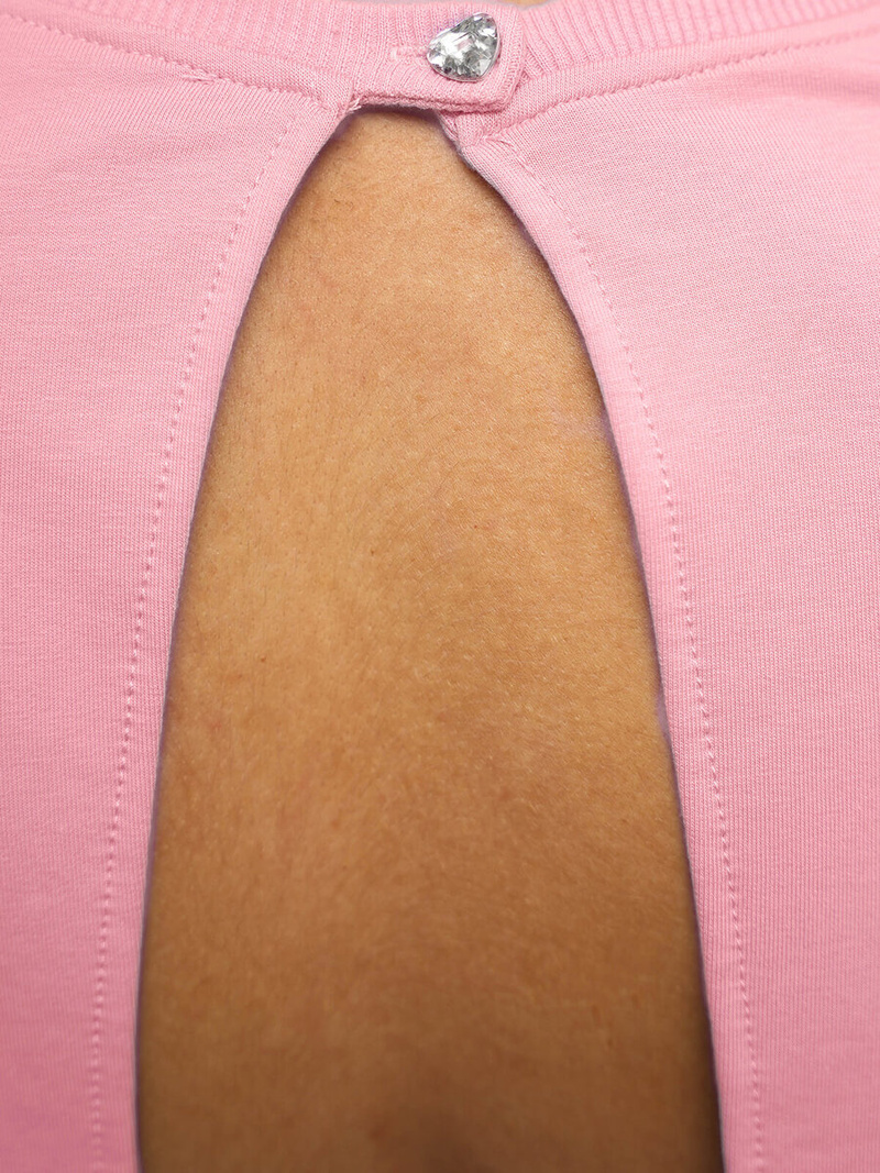 Ženski dvodelni komplet trenirka roza OZONEE O/12113Z