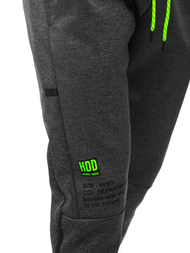  Moške športne hlače grafitne JS/AM88Z