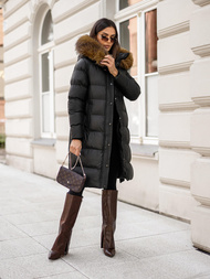 Ženska jakna črna OZONEE JS/5M3298/392