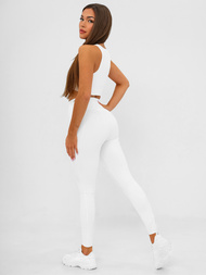 Ženske pajkice bele OZONEE JS/17K585/1