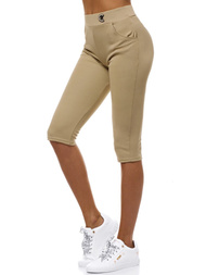 Ženske kratke pajkice bež OZONEE JS/1027/B8