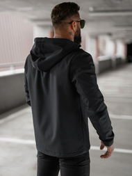 Moška softshell jakna črna OZONEE JS/27B6523/3Z
