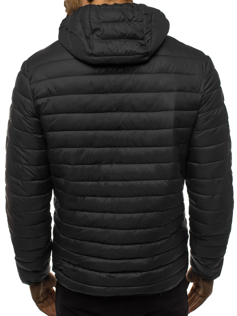 Moška prehodna jakna črna OZONEE JS/LY35