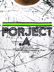 Moška majica bela OZONEE JS/SS10917