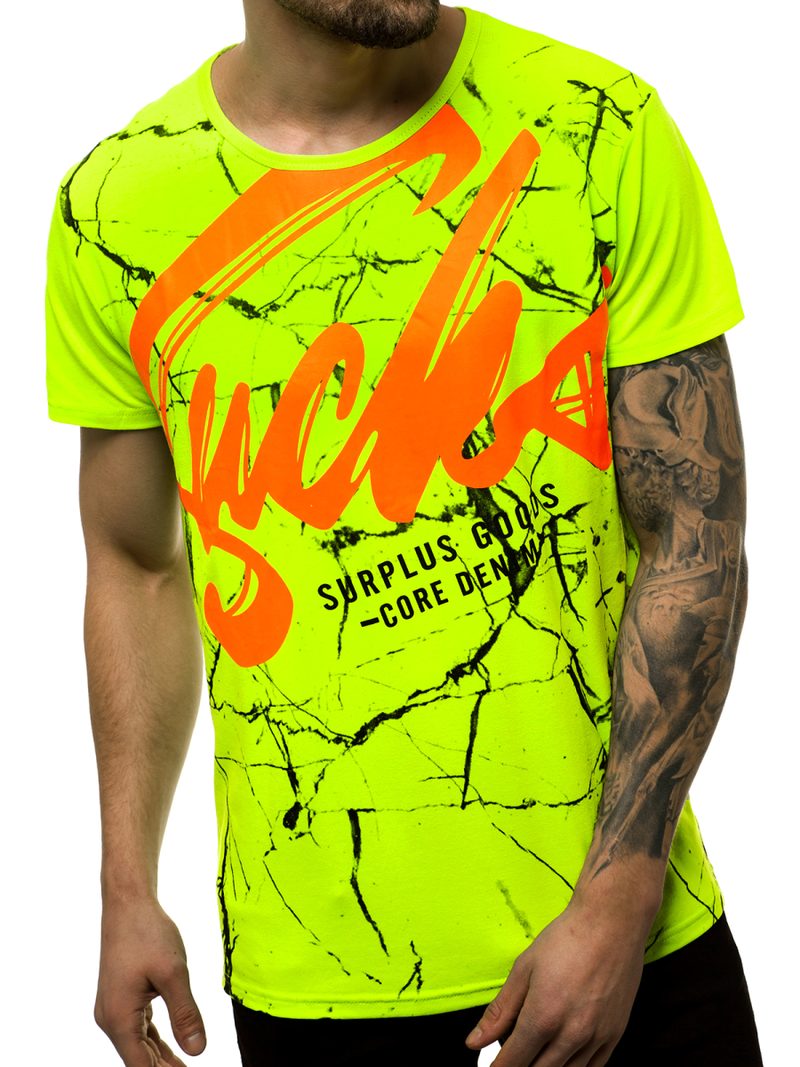 Moška majica zelena OZONEE JS/KS2015