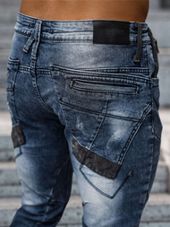 Moške kavbojke morska OZONEE NB/MP0045B