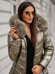 Ženska jakna zlato OZONEE JS/16M9100/403Z