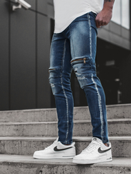 Moške kavbojke modre OZONEE G/1080