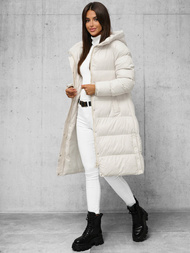 Ženska jakna ecru OZONEE JS/5M3253/281