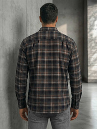 Moška srajca modra OZONEE V/V177Z