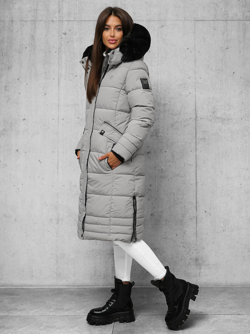 Ženska jakna siva OZONEE O/W377