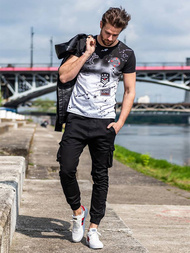 Moške hlače jogger črne OZONEE A/705