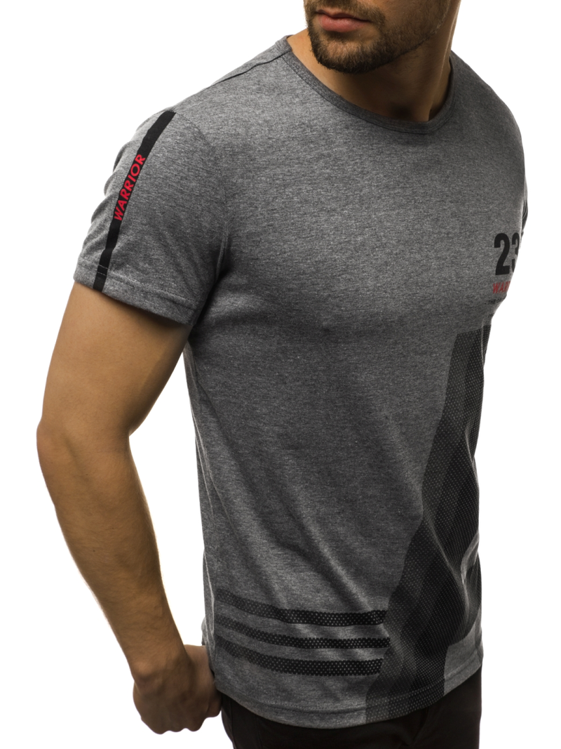 Moška majica grafitna OZONEE JS/SS10932