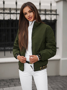 Ženska jakna temno zelena OZONEE JS/5M3161/136Z