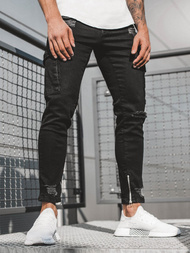 Moške kavbojke črne OZONEE G/1054