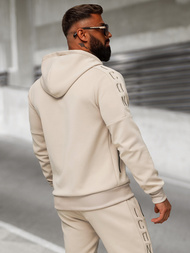 Moška trenirka bež OZONEE O/LN11760