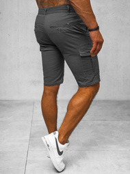 Moške Kratke Hlače Chino Grafitne OZONEE NB/MP0188GS