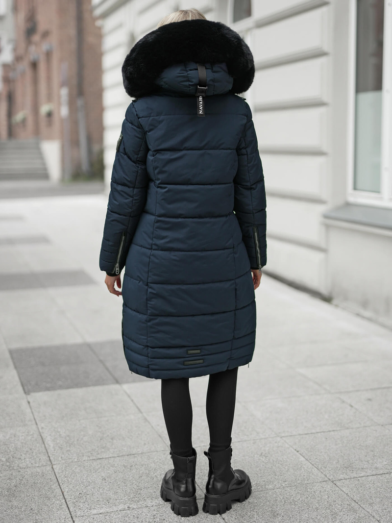 Ženska jakna mornarsko modra OZONEE O/W377