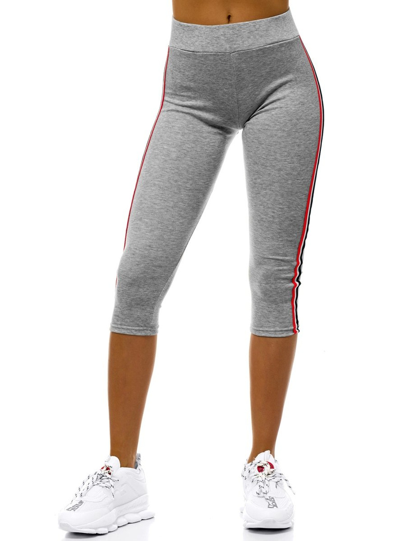 Ženske kratke pajkice sive OZONEE JS/1037/B3