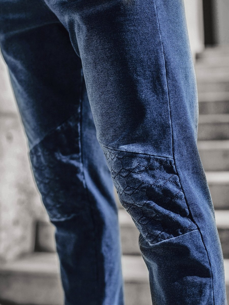 Moške hlače jogger modre OZONEE JS/KK1106