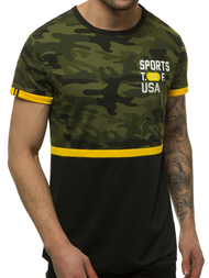 Moška majica zelena OZONEE JS/SS10982