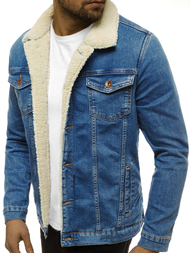 Moška jeans jakna svetlo-modra OZONEE BN/5938