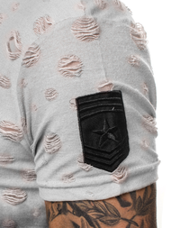 Moška majica siva OZONEE MJ/318YZ 