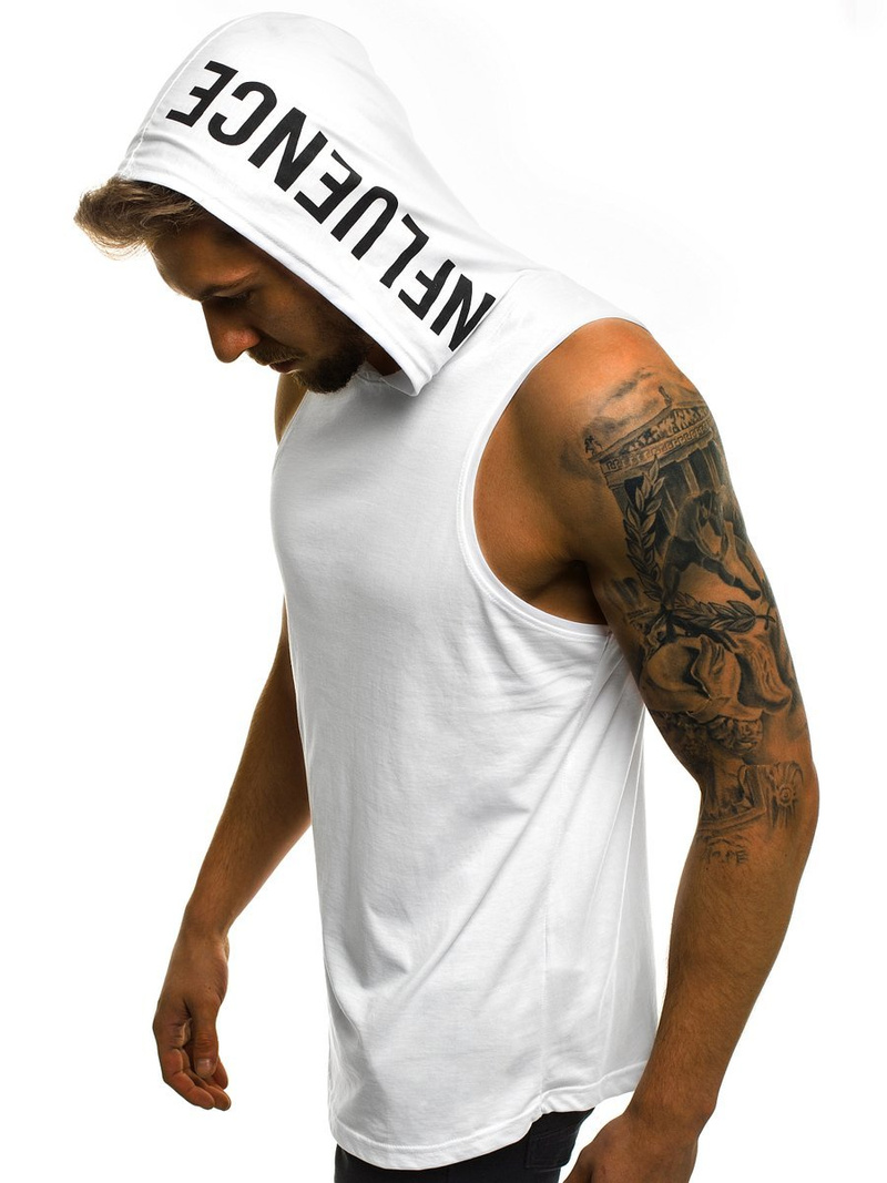 Moška majica bela OZONEE O/2537