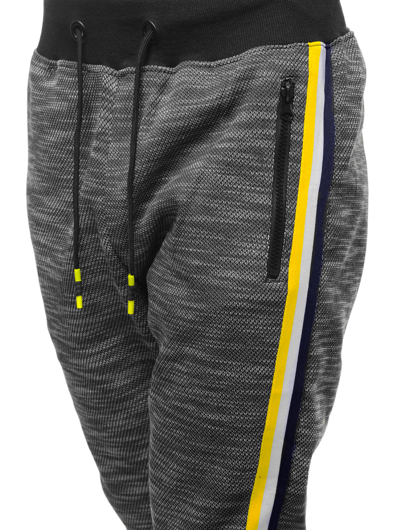 Moške športne hlače grafitne OZONEE JS/K60015