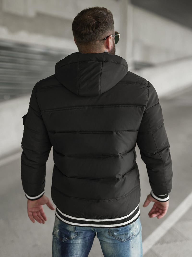 Moška jakna črna OZONEE JS/57M7501/392Z