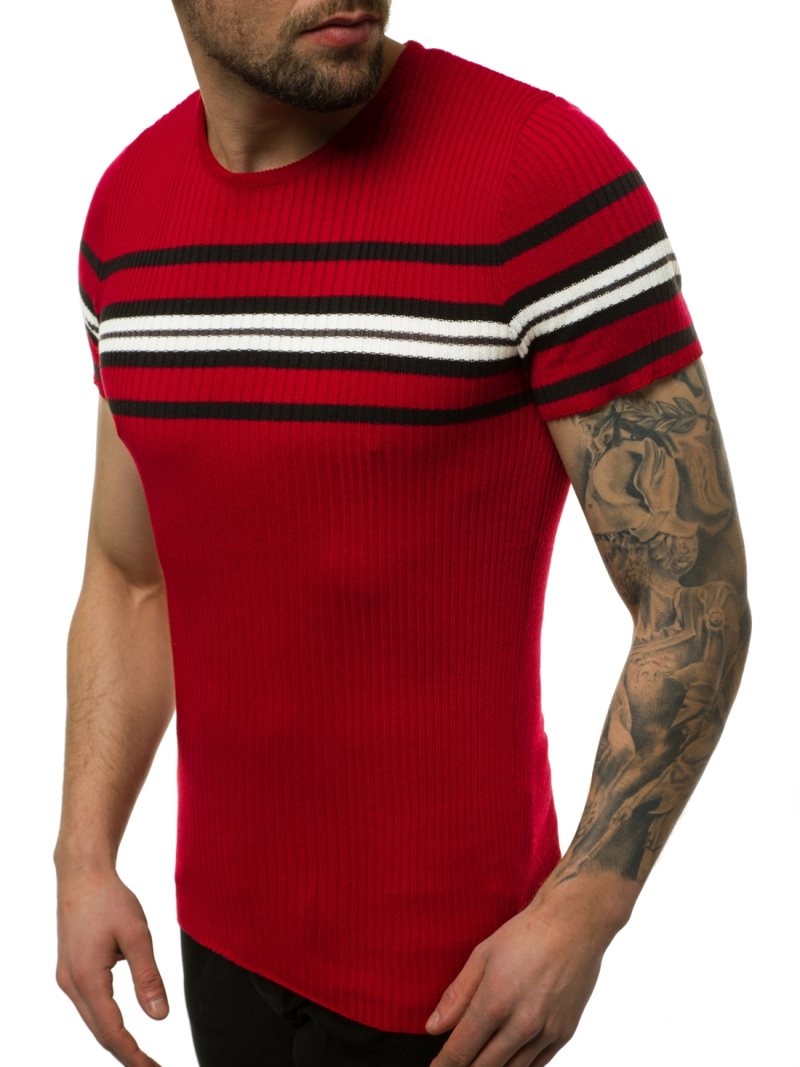 Moška majica bordo OZONEE L/2296