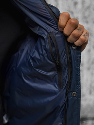 Moška prehodna jakna mornarsko modra OZONEE JS/5M3102/215