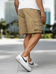 Moške kratke hlače bež OZONEE JS/27K6538/6