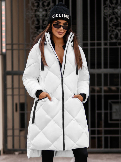 Ženska jakna bela OZONEE JS/5M3168/281Z