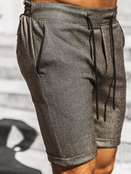 Moške kratke hlače CHINOS kaki OZONEE DJ/1004