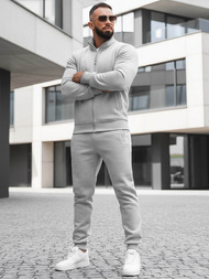 Moška trenirka siva OZONEE JS/68C10385/2