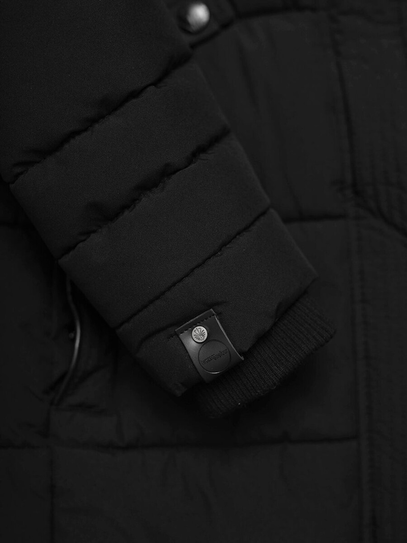 Ženska jakna črna OZONEE O/W377Z