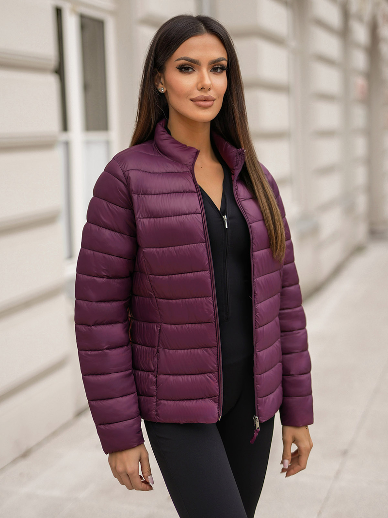 Ženska jakna bordo OZONEE JS/11Z8170