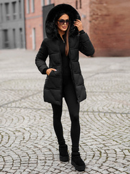 Ženska jakna črna OZONEE JS/16M9099/392Z