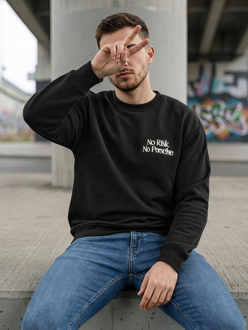 Moška jopa črna OZONEE JS/65B3918/3Z